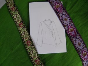 Green Thai Silk Asian Outfit