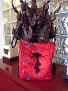 Red Bag on Spirit House